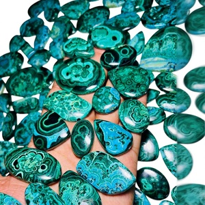 Piedras Preciosas Sueltas de Crisocola Natural y Malaquita en Formas Mixtas para Joyería, Rocas, Minerales, Espécimen de Crisocola en Bruto FAIJAN GEMS - Product Image 1