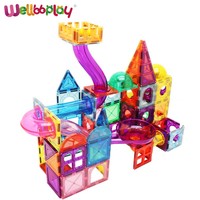 Juego de construcción magnética de plástico ABS de 108 piezas, baldosas de construcción de canicas educativas para niños de 5 a 7 años, modelo de juguete