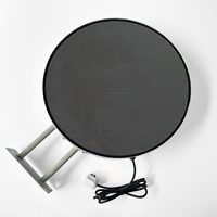 Pantalla LED Exterior a Todo Color Vibrante, Cartel Digital de Doble Cara, Impermeable IP65, Gráficos para Centros Comerciales de Acero Inoxidable