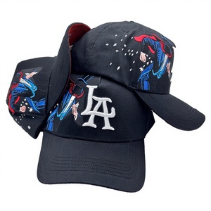 Cappello Sportivo in Cotone Oxford con Ricamo 3D Stile Era a 6 Pannelli Personalizzabile con Logo - Contattaci per Altri Stili - Product Image 1