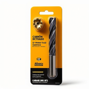 Foret en carbure 5xD avec revêtement Nano TiAlN pour acier inoxydable et superalliages - Product Image 2