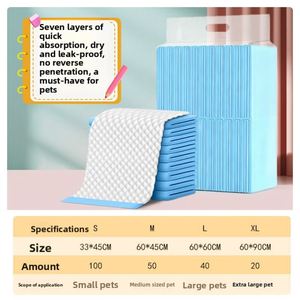 Coussinets absorbants roses anti-urine pour chiens et chats, épais, non tissés, SAPPE, couches pour animaux de compagnie extra larges pour chiots, 20-100 pièces - Product Image 4