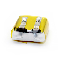 Mini batterie Airpods Rechargeable, une pièce, Mini batterie Lipo 30/35/40/50mah, pour écouteurs sans fil, oreillettes et aide auditive, 3.7v