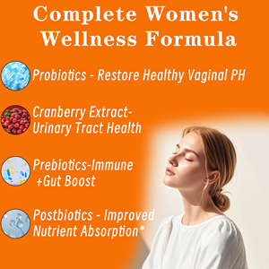 Custom Label Organic Probiotic Blend Capsules Support Urinary Tract Health Female Health Complex Capsules Natural Energy Booster - Product Image 3