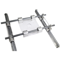 Kit de gabarit de nivellement et de glissière à tenon tout-en-un pour planches à bords vivants, planches en époxy et découpe