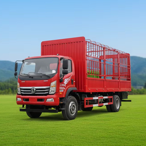 2026 Nuevo y de gran demanda <span class=keywords><strong>Jaula</strong></span> de transporte de carga para camión <span class=keywords><strong>con</strong></span> pared lateral tipo granero, color personalizado, apta para uso agrícola, ganado, cerdos, vacas, ovejas - Product Image 1