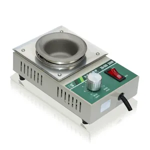 Zhengbang THT Micro Lead Free Mini Flux Soldering Pot ZB50D Small Size PCB ZB-50D solder tin pot