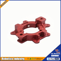 Support de bride de joint de robot en aluminium usiné CNC de précision OEM pour l'assemblage