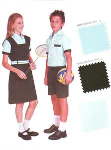 Chất Lượng Cao Cotton Cao Cấp Đồng Phục Học Tập Chàng Trai Áo Sơ Mi Với Quần Cô Gái Áo Sơ Mi Với Váy Áo Dài Đồng Phục Bộ - Product Image 5