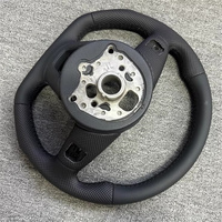 Volant en cuir pour voiture de sport Audi A3 8V 8P 8Y A4 B9 A5 RS3 RS4 RS5 S3 S4 S5 RS6 RS7 S6 B8 Q3 TTRS A6 C7 C8