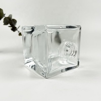 Flacons de parfum de luxe 30ml/50ml, emballage cosmétique transparent, flacon pompe en verre avec boîte