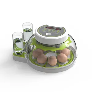鶏卵用スマート8卵インキュベーター全自動家禽インキュベーターヒーター