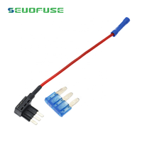 12V Micro 3 Taille Porte-Fusible De Voiture Add-a-circuit TAP Adaptateur avec 5A-30A Micro 3 Lame Fusible Prendre Des Appareils Électriques