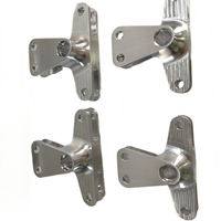 Support de montage en tôle d'aluminium anodisé sur mesure, pliage CNC, estampage, revêtement en poudre, matériel pour équipement énergétique nouvelle génération