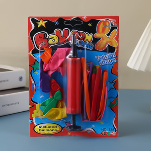 Custom Magic Long <b>Balloons</b> 20PCS with Pump for Children Toy Birthday Party Decoration Toys DIY Inflatable Air Manual Pump Toy - Product Image 4