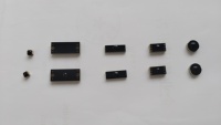 Cartes de visite NFC en époxy de 13 mm, résistantes à la corrosion et étanches, avec puces RFID 13,56 MHz pour contrôle d'accès (modèles U9/U8/F08)