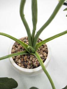 Pot en céramique blanche simple pour plantes artificielles, ornements de jardin, design personnalisé de haute qualité - Product Image 6