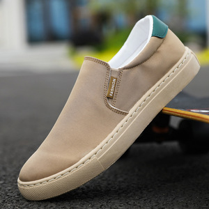 Sh11597a chaussures de printemps et d'été grande taille pour hommes, baskets paresseuses en soie glacée à enfiler, nouvelle collection - Product Image 3