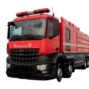 Ünlü marka yepyeni hava platformu araç PM180F1 su tankı köpük yangın söndürme kamyonu satılık