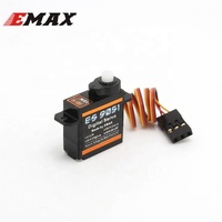Servomoteur numérique en plastique EMAX Officiel ES9051 4.8V avec engrenages pour voiture RC, hélicoptère, quadricoptère, pièces d'avion robotique