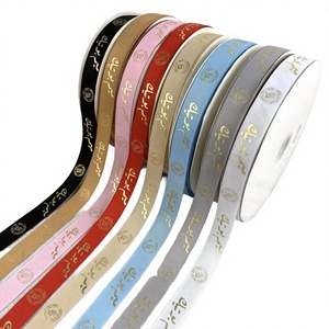 Cintas de Regalo de Poliéster Satinado Ecológicas de Alta Calidad para Cumpleaños, Diseño Colorido, Negro, Logotipo Impreso Personalizado, Duraderas y Biodegradables - Product Image 3