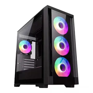 2024 nuovo design high-end cpu robusto open air cabinet rgb torri da gioco desktop custodia per pc