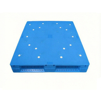 Palette en plastique robuste 1200*1000*150mm double face pour stockage et logistique médicale et supermarché