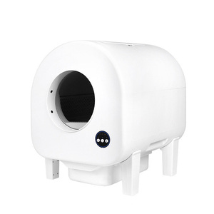 Nouveautés : Bac à litière pour <span class=keywords><strong>chat</strong></span> automatique à haute absorption, en plastique, auto-nettoyant, électrique - Product Image 5