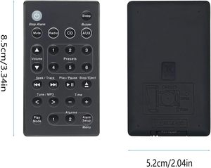 Télécommande de remplacement pour système <span class=keywords><strong>Bose</strong></span> Wave IIIRemote Control pour système radio musical <span class=keywords><strong>Bose</strong></span> Sound Touch Wave 1ère, 2ème, 3ème et 4ème génération - Product Image 3