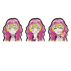 <span class=keywords><strong>Adesivi</strong></span> 3D in Movimento, Anime più Popolari, <span class=keywords><strong>Adesivi</strong></span> Lenticolari Impermeabili con Ragazze Anime Carine, Decorazioni per Auto, Laptop e Pareti - Product Image 4