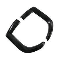Accessoires de décoration intérieure de voiture : Cache de protection pour grille de ventilation latérale avant pour TOYOTA Fortuner 2016+