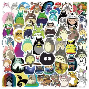 Nouveaux autocollants <span class=keywords><strong>Totoro</strong></span> cartable dos autocollants décoratifs de dessin animé thermos tasses - Product Image 1