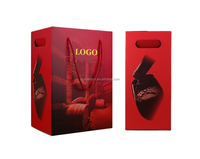 Boîte d'emballage sur mesure pour vin rouge avec impression UV Spécifications Logo personnalisé pour coffrets cadeaux Whisky Beer Soda Crafts