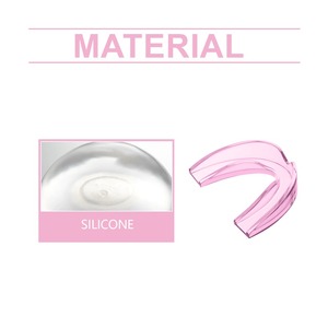 Protège-dents nocturne Oralhoe <span class=keywords><strong>rose</strong></span>, prévient le ronflement et les morsures nocturnes, protège les dents - Product Image 5