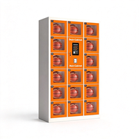 Armoire de location intelligente personnalisée pour ballons de basket, casier de gestion partagée des prêts et retours pour équipements sportifs sur les terrains de jeu des campus