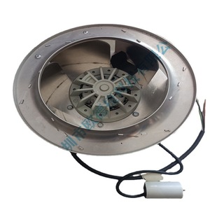 ZIEHL-ABEGG RH28M-2EK.3F.1R Axial Flow Ventilation <b>Fan</b> 220V <b>Aluminum</b> 6 <b>Blades</b> with Motor - Product Image 5