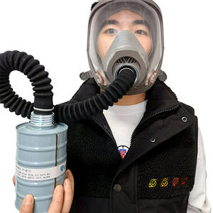Maschere Antigas a Pieno Facciale ad Alta Filtrazione con Filtri a Carbone Attivo e Tubo dell'Aria da 0,5m - Product Image 2