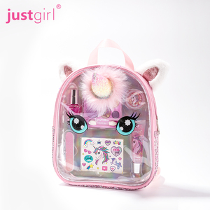 Cosplay cosmétique pour enfants, joli ensemble de jeu OEM, 12 pièces, maquillage avec fard à paupières, vernis à ongles brillant - Product Image 2