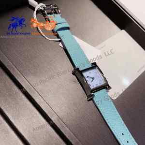 Reloj de Cuarzo de Lujo para Mujer, Marca H, Correa de Cuero Italiano, Caja de Acero Inoxidable 316L, Movimiento Ronda, Elegante y Ejecutivo - Product Image 4