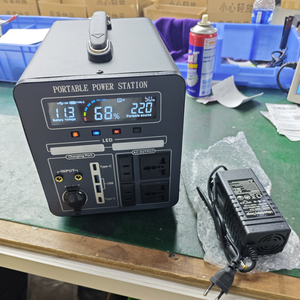 ระบบกักเก็บพลังงานแสงอาทิตย์ 220V แบตเตอรี่ลิเธียมไอรอนฟอสเฟต สถานีพลังงานแสงอาทิตย์แบบพกพาสำหรับใช้งานกลางแจ้ง 600W เครื่องกำเนิดไฟฟ้าสำหรับตั้งแคมป์ - Product Image 1