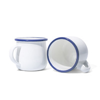 Fabricant pas cher prix chinois en céramique ronde émail tasses à thé tasse traditionnelle émail tasse tasse