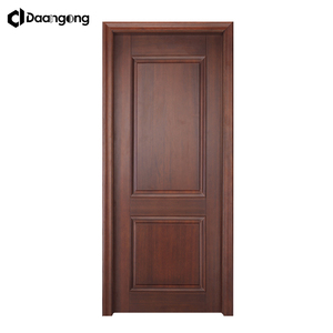 Porte en bois massif en <span class=keywords><strong>acajou</strong></span> sculptée à la main, style antique, ensemble de portes doubles pour portail de villa de luxe - Product Image 3