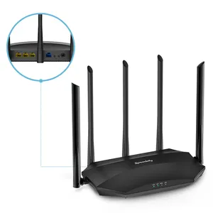 Speedefy spedizione gratuita router wireless produttore facile installazione dual band gigabit AC1200 router wifi