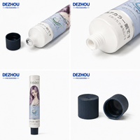 Tube souple en aluminium-plastique AB de 100 ml pour colle à teinture capillaire ; Emballage universel pour cosmétiques et dentifrice ; Tube souple de 35 mm