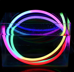 Quick Snap Mounting Ready to Use 7x13mm-RGB LED <b>Neon</b> <b>Flex</b> Bedroom Rental Event & Pop up Store Decoration IP65 Rated High CRI - Product Image 2
