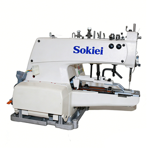 Nouvelle machine à coudre industrielle à une aiguille avec coupe-fil, moteur à engrenages, programmable haute vitesse pour la pose de boutons - Product Image 3