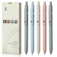 Stylos gel rétro Morandi X318, papeterie, promotion en gros, stylo gel noir 0,5 mm