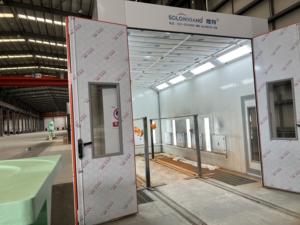 Nuova Cabina di Verniciatura Auto con Illuminazione LED, Prezzo Conveniente, Design Innovativo con Porta e Forno - Product Image 1