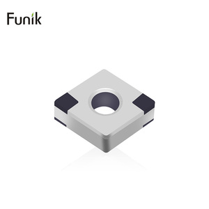 Cbn Insert Cutting Tool FUNIK Super Finishing CBN Cutting Tools Insert For Brake Disc