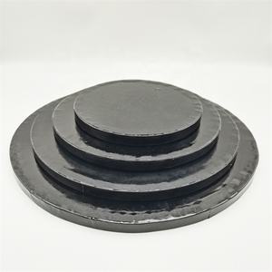 ฐานรองเค้กกลมสีขาวหนา 12 มม. กันน้ำ ลายฟอยล์ทองและลายนูน เกรดสำหรับอาหาร ขนาด 8 10 12 14 16 นิ้ว สำหรับใส่เค้ก - Product Image 5